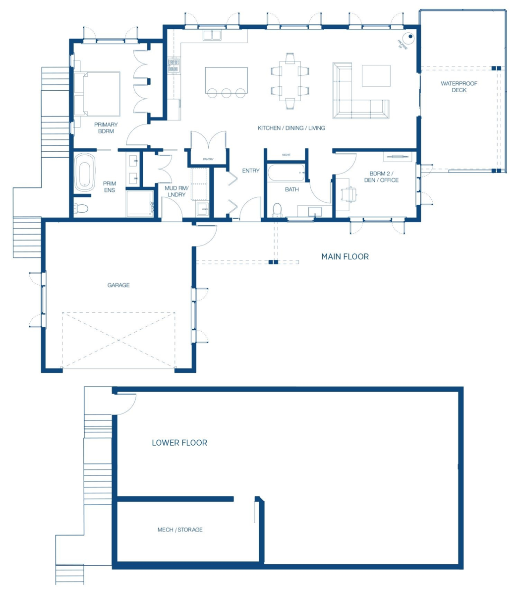 Living Room Photo of 759 Seymour Bay Drive, Bowen Island, BC