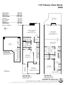 1147 Fairway Views Wynd, Delta, BC, Delta — Townhouse for sale