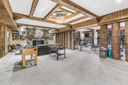 Basement Recreation Room Photo of 702 3771 Bartlett Court, Burnaby, BC