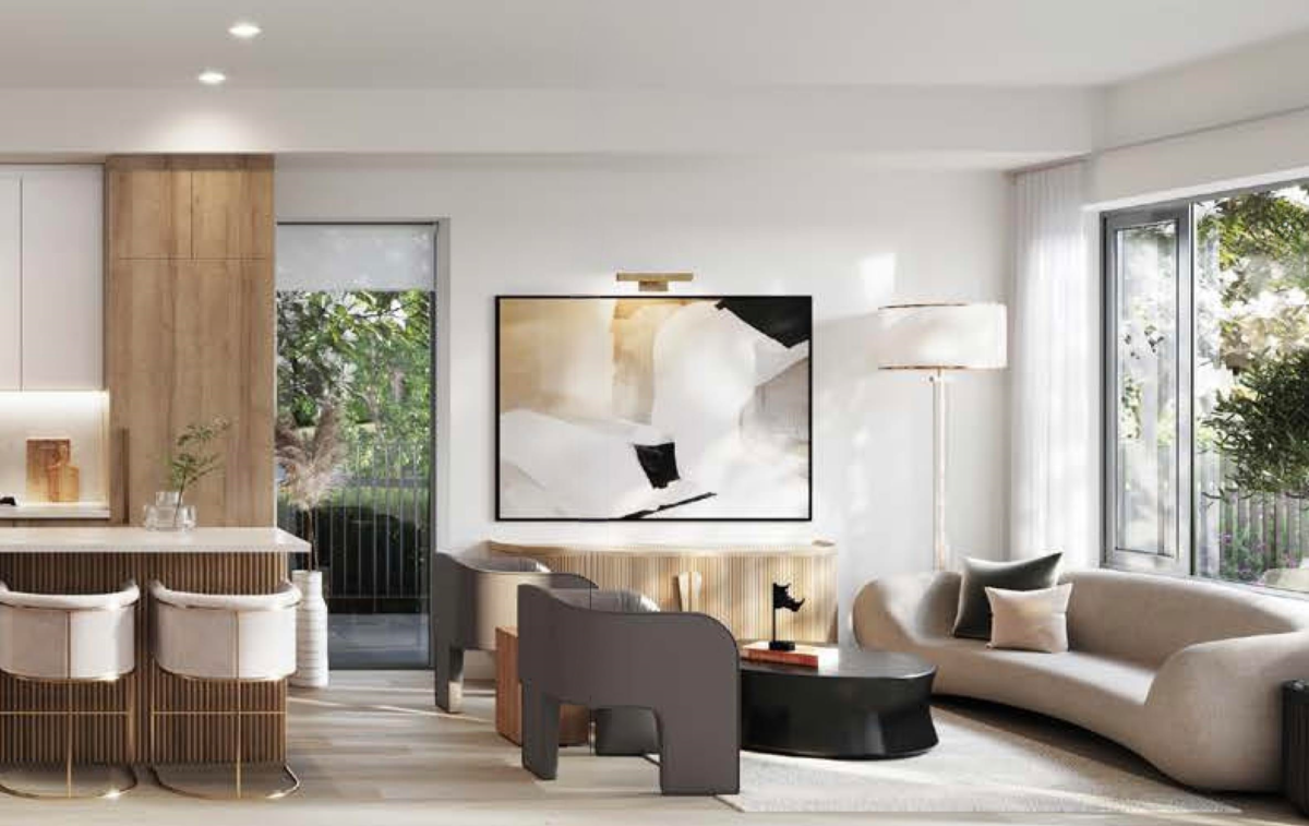 Living Room Photo of 205 6922 Ash Street, Vancouver, BC