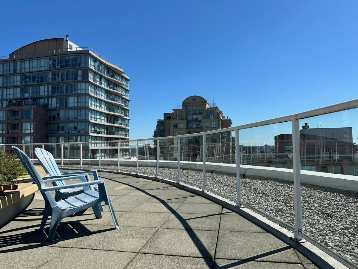 Outdoor Deck Photo of 217 933 Seymour Street, Vancouver, BC