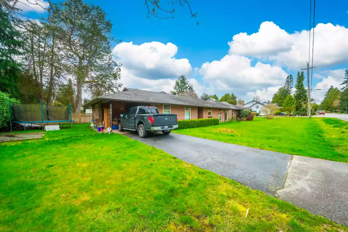 Aerial View of 5186 10a Avenue, Delta, BC