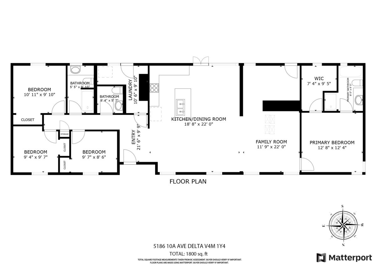 Exterior Rear Photo of 5186 10a Avenue, Delta, BC