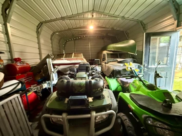 Garage Interior Photo of 47 & 48 1650 Columbia Valley Road, Lindell Beach, BC