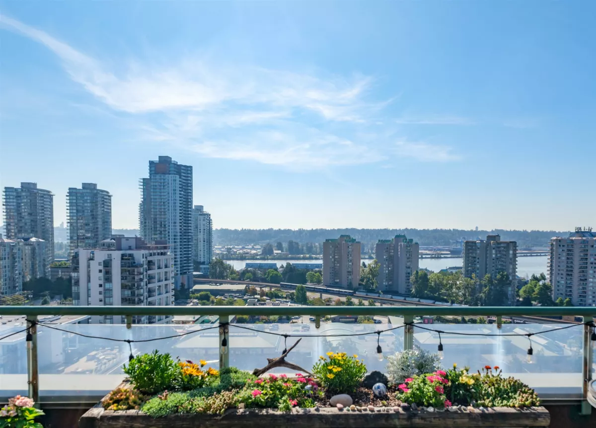Exterior Rear Photo of 1105 1026 Queens Avenue, New Westminster, BC