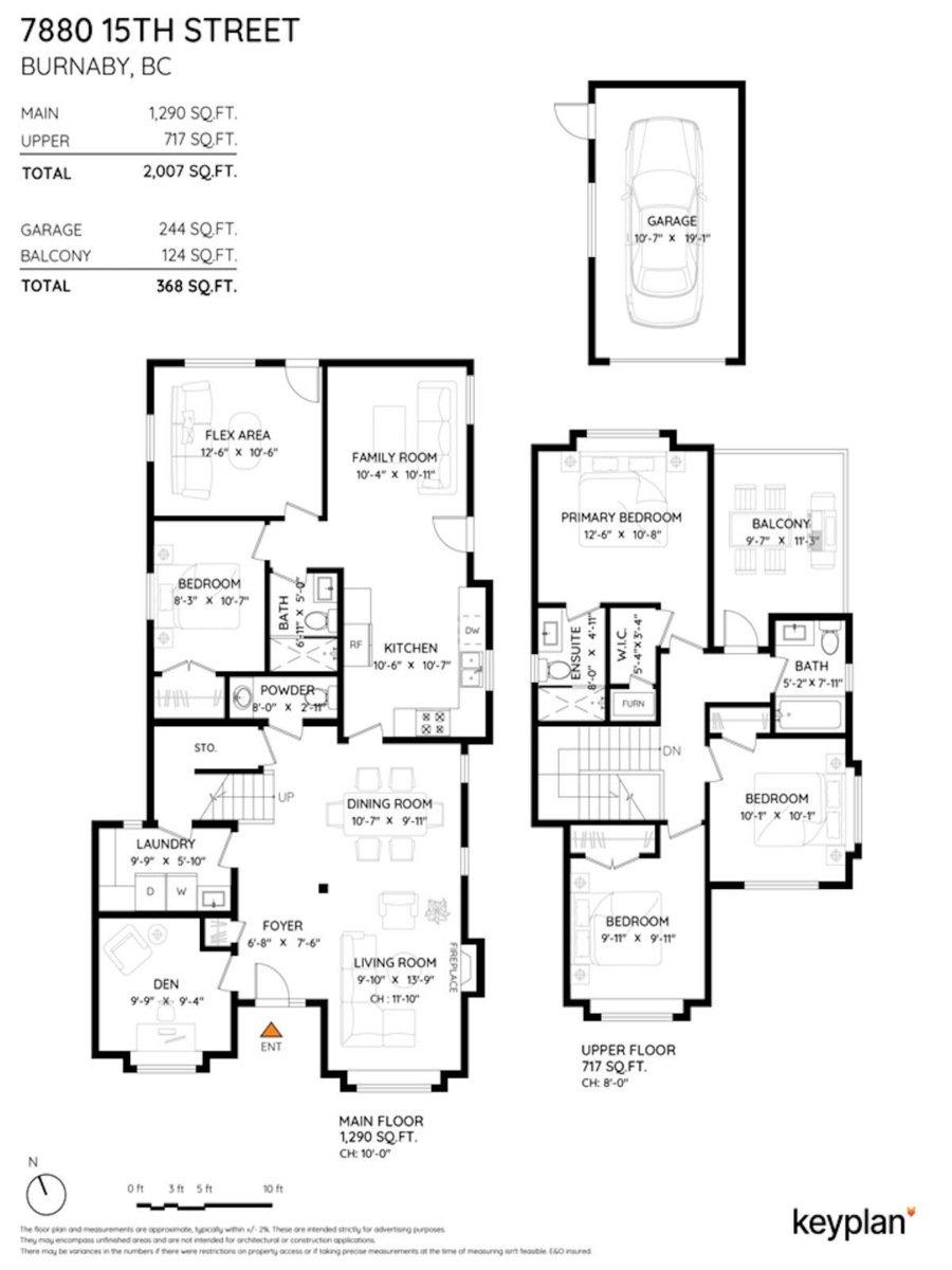 Dining Area Photo of 7880 15th Street, Burnaby, BC