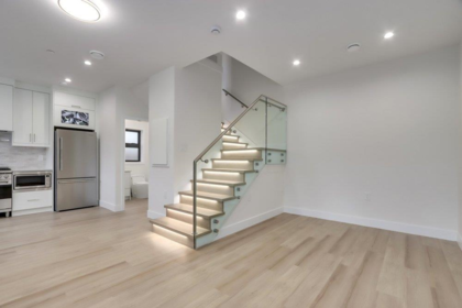 Living Room Photo of 1 4257 Knight Street, Vancouver, BC