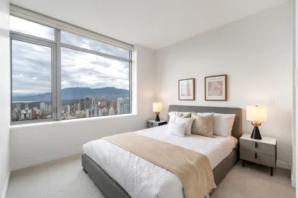 Bedroom 4 Photo of 3105 1028 Barclay Street, Vancouver, BC