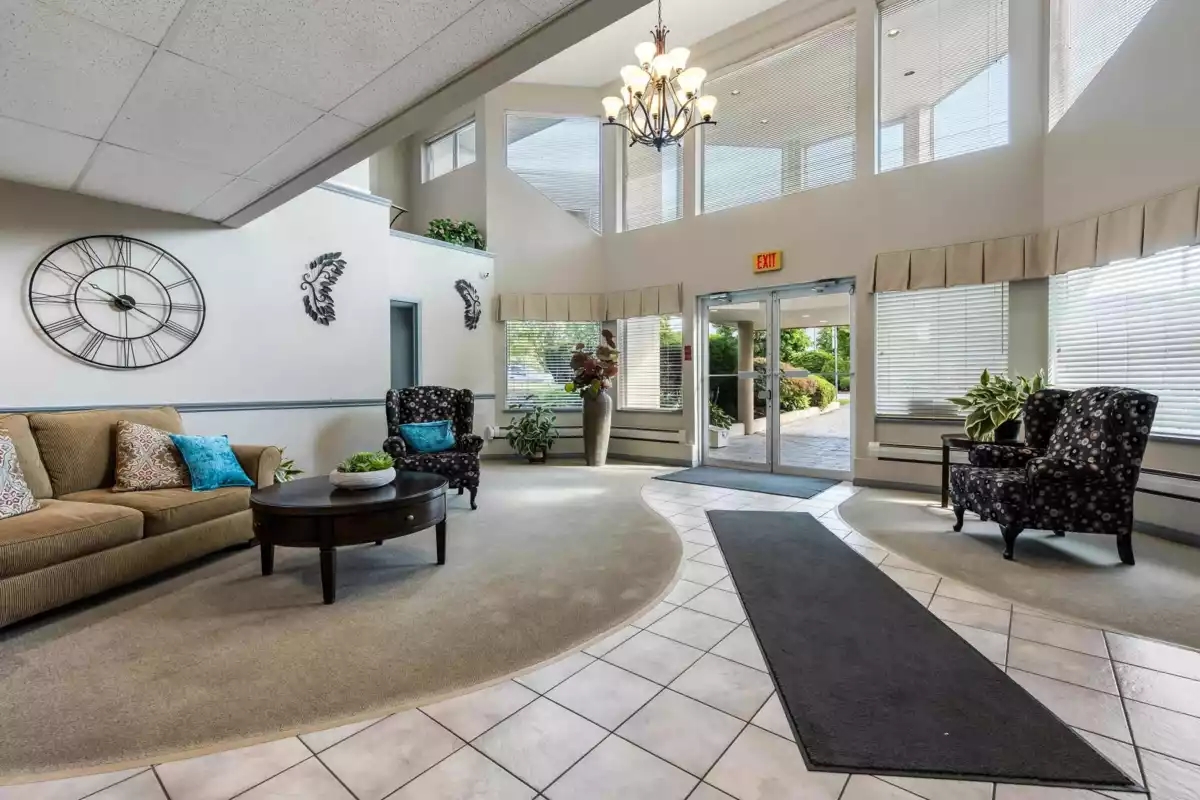 Living Room Photo of 204 7685 Amber Drive, Chilliwack, BC