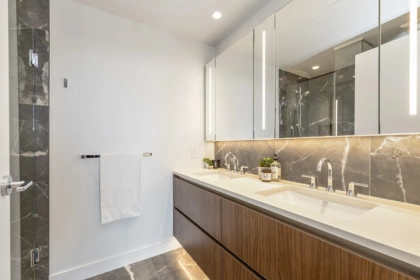 Powder Room Photo of 3207 720 Farrow Street, Coquitlam, BC