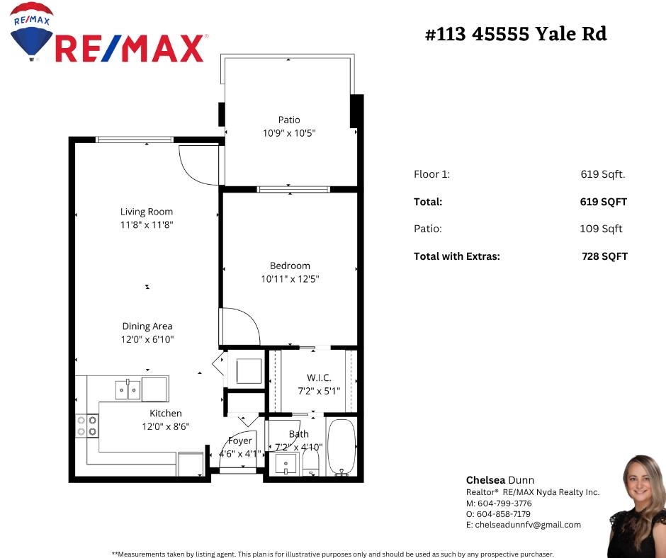 Dining Area Photo of 113 45555 Yale Road, Chilliwack, BC