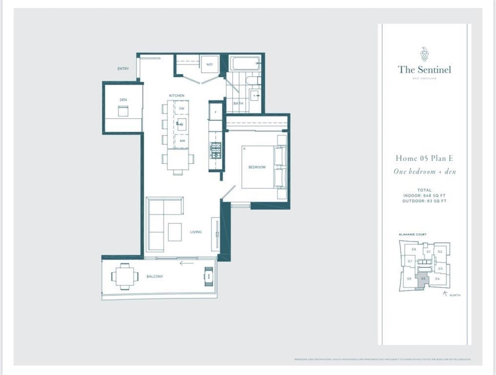 Entry Foyer Photo of 2205 200 Klahanie Court, West Vancouver, BC