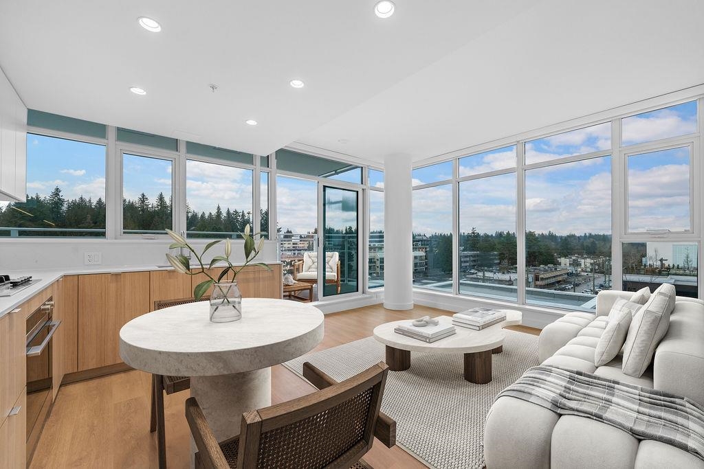 Living Room Photo of 408 505 Nelson Street, Coquitlam, BC