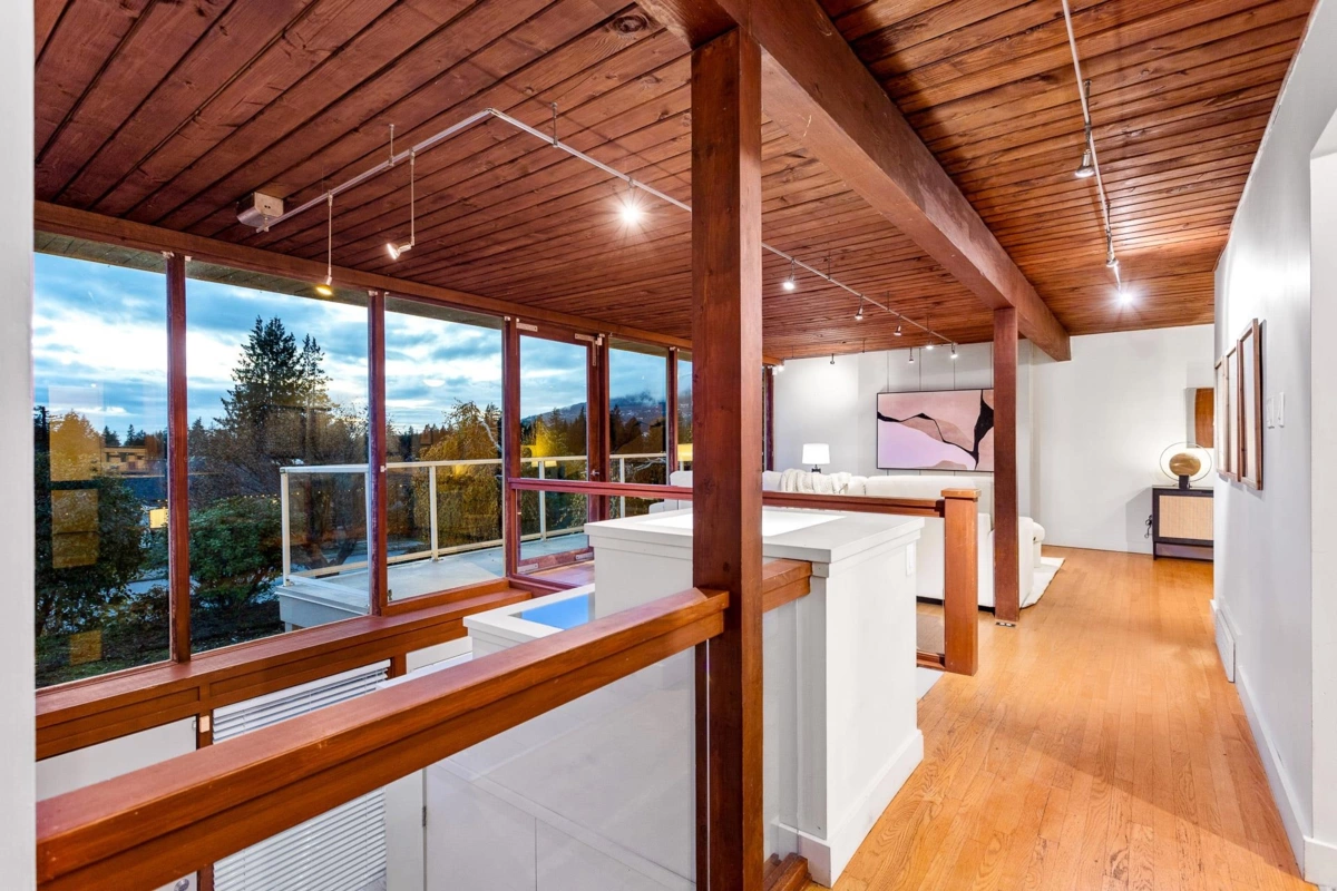 Backyard Photo of 4150 Canterbury Crescent, North Vancouver, BC