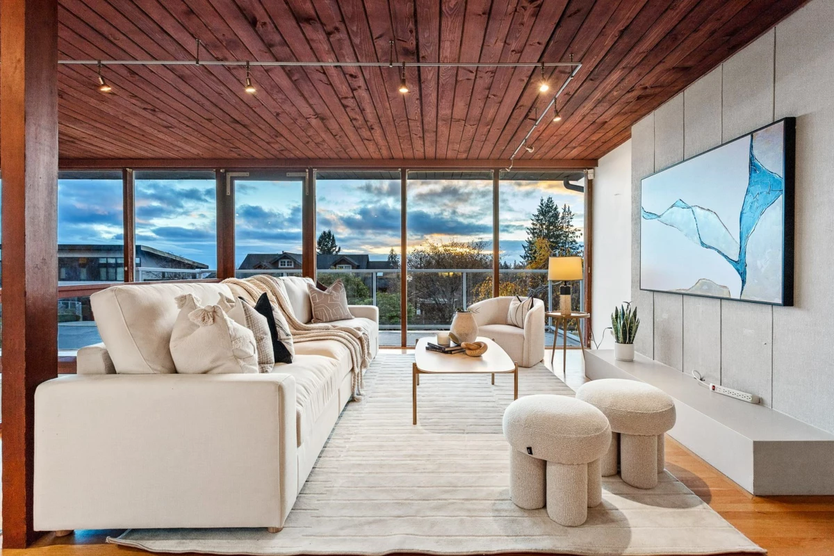 Exterior Rear Photo of 4150 Canterbury Crescent, North Vancouver, BC