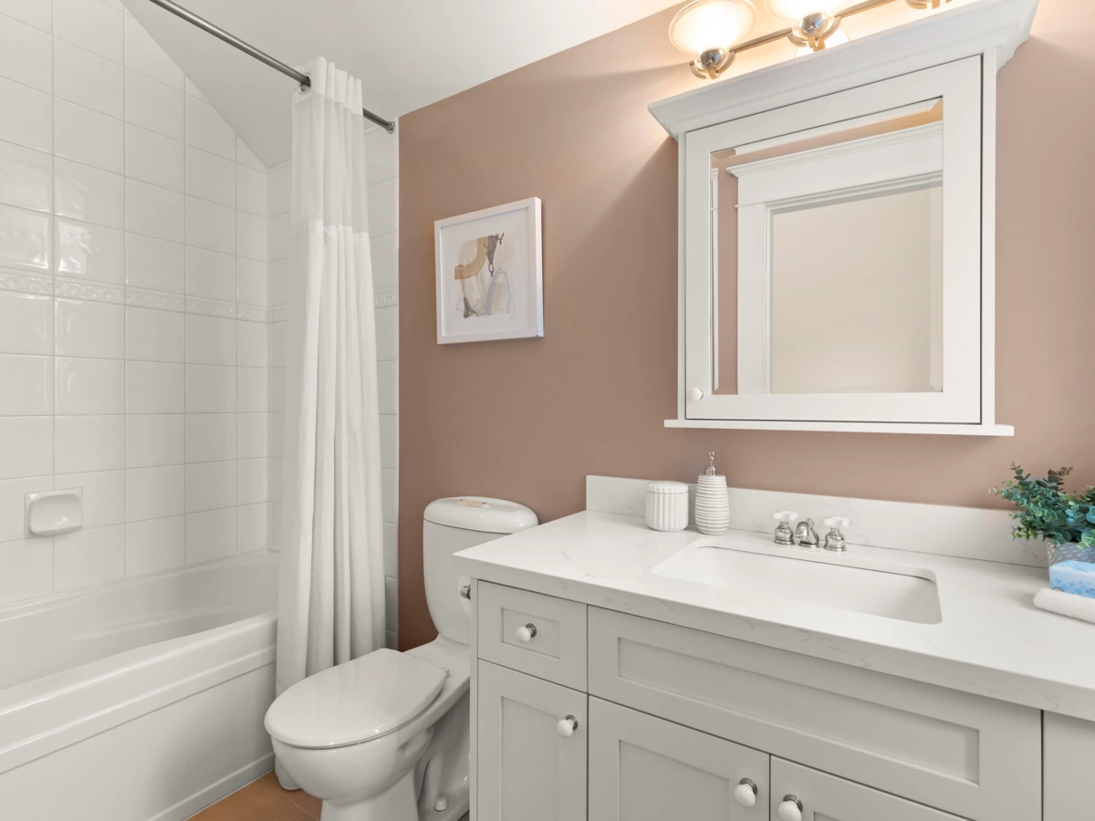 Aerial View of 3540 W 5th Avenue, Vancouver, BC