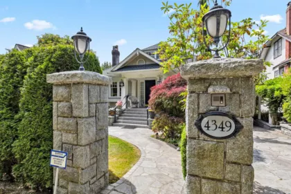 4349 Cypress Street, Vancouver, BC, Vancouver — Single Family Residence for sale