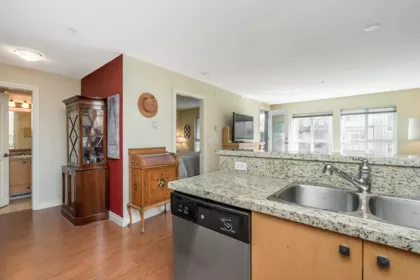 Kitchen Island Photo of 412 8717 160 Street, Surrey, BC