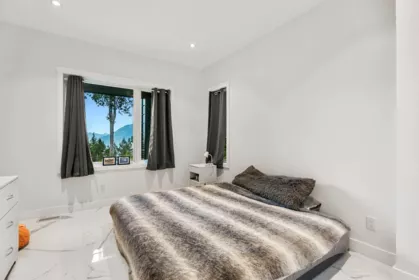 Aerial View of 1028 Goat Ridge Drive, Britannia Beach, BC