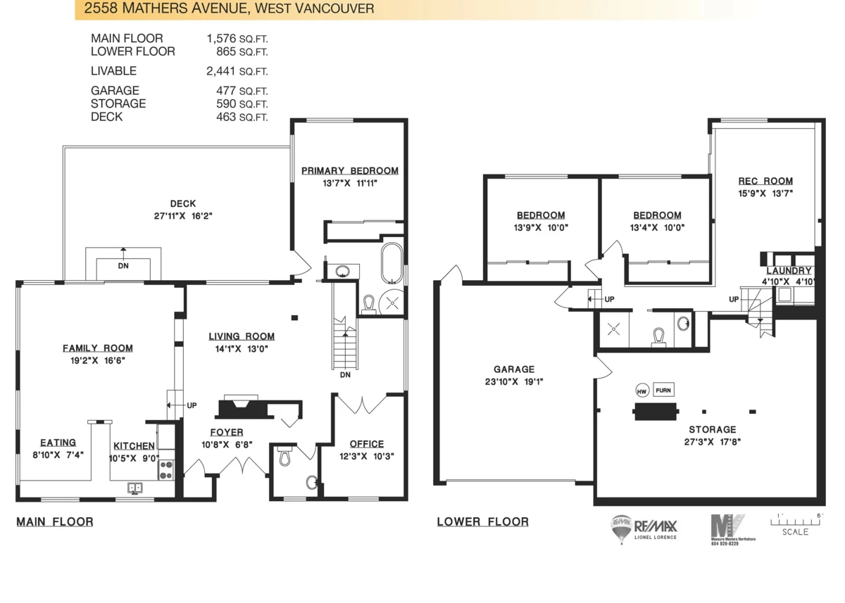 Aerial View of 2558 Mathers Avenue, West Vancouver, BC