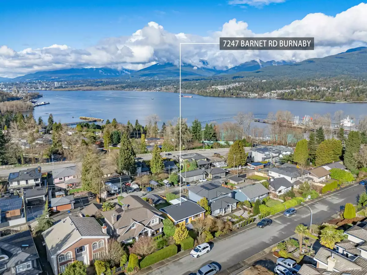 Exterior Rear Photo of 7247 Barnet Road, Burnaby, BC