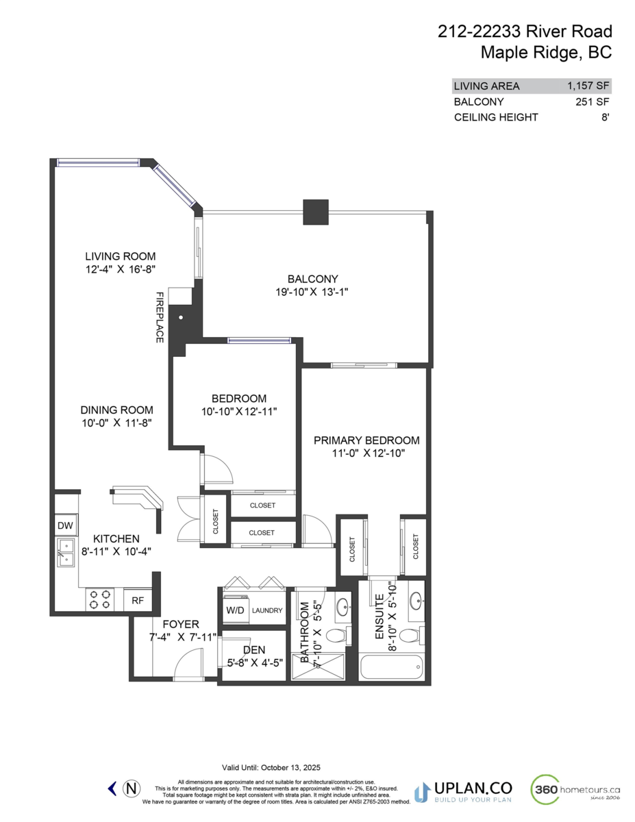 Office / Den Photo of 212 22233 River Road, Maple Ridge, BC