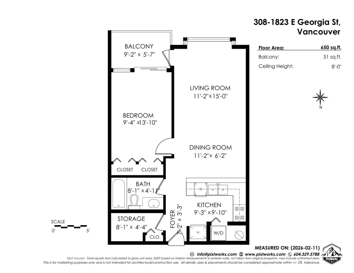 Backyard Photo of 308 1823 E Georgia Street, Vancouver, BC