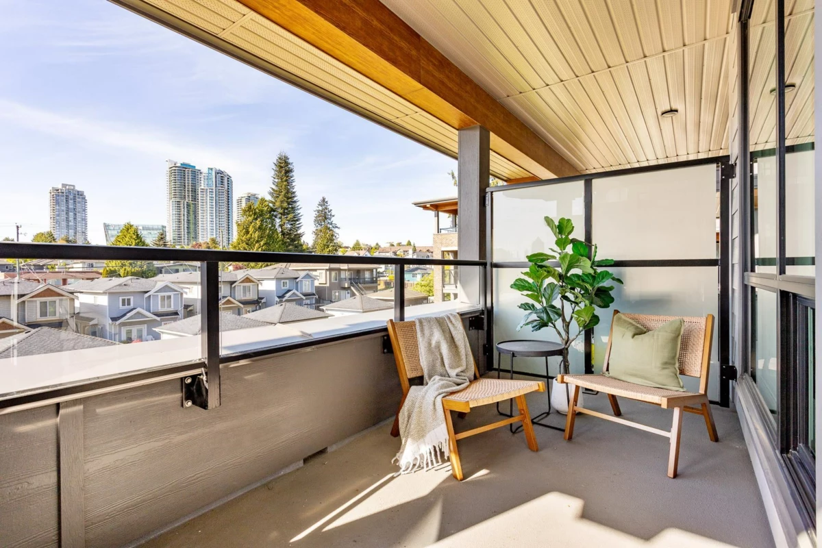 Exterior Rear Photo of 321 7599 15th Street, Burnaby, BC