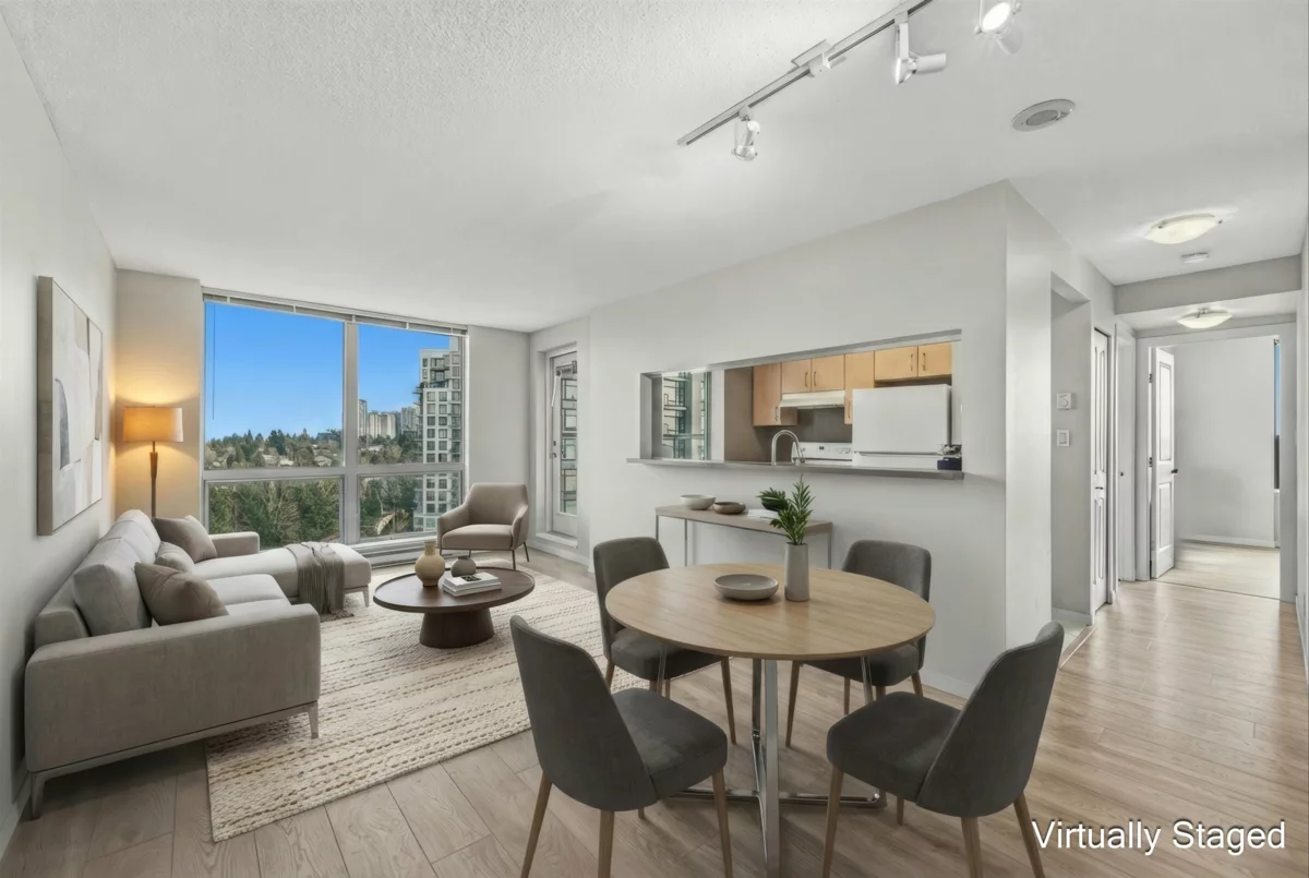 Dining Area Photo of 1703 3663 Crowley Drive, Vancouver, BC
