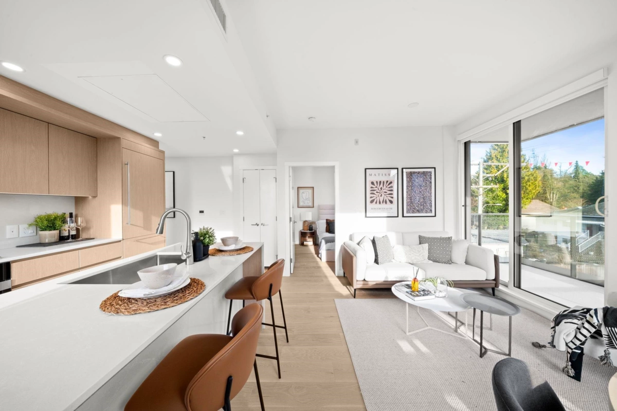 Family Room Photo of 305 5212 Cambie Street, Vancouver, BC