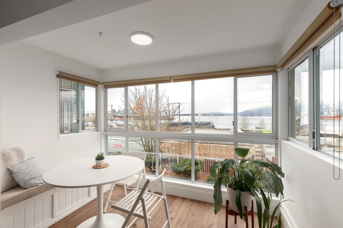 Dining Area Photo of 207 2211 Wall Street, Vancouver, BC