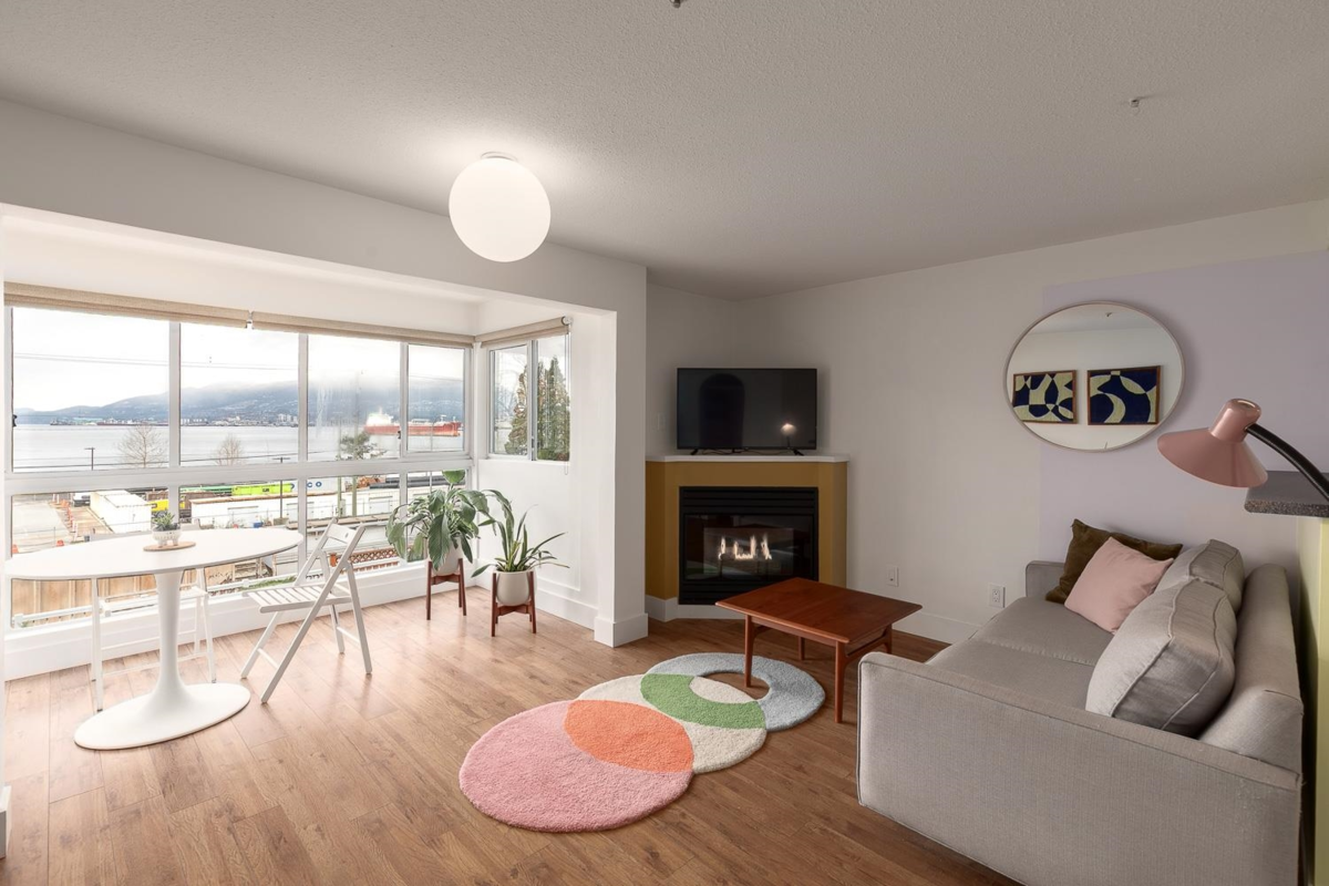 Living Room Photo of 207 2211 Wall Street, Vancouver, BC