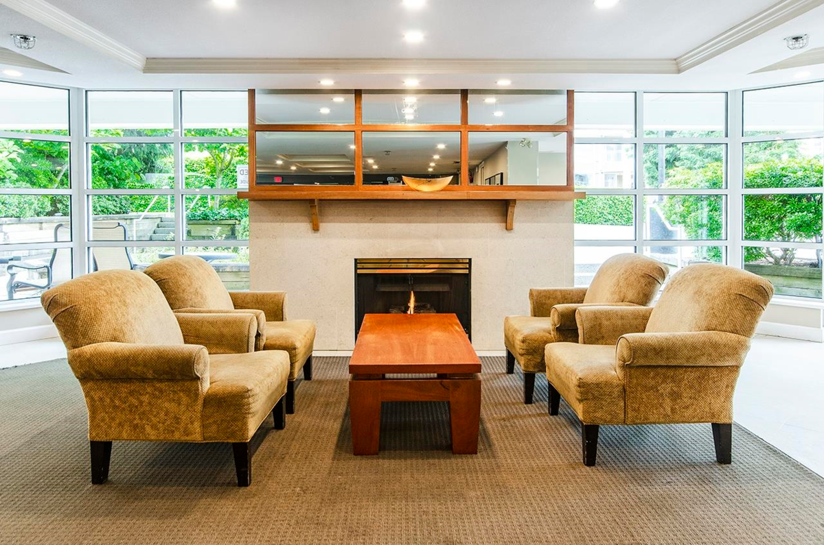 Aerial View of 416 3629 Deercrest Drive, North Vancouver, BC