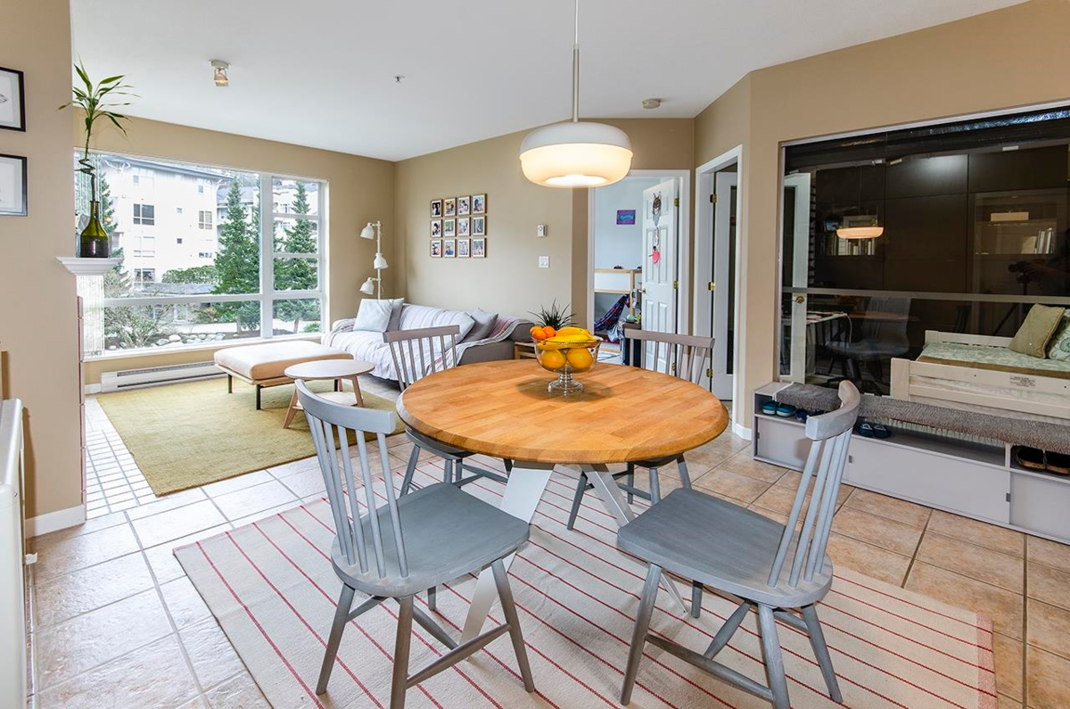 Breakfast Nook Photo of 416 3629 Deercrest Drive, North Vancouver, BC