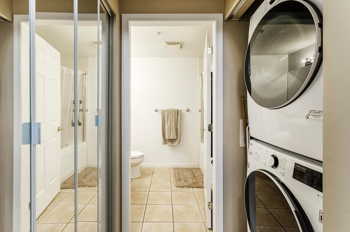 Garage Interior Photo of 416 3629 Deercrest Drive, North Vancouver, BC