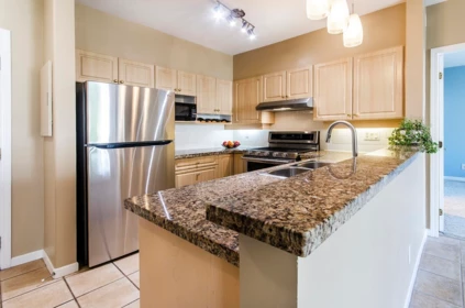 Kitchen Photo of 416 3629 Deercrest Drive, North Vancouver, BC