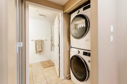 Laundry Room Photo of 416 3629 Deercrest Drive, North Vancouver, BC