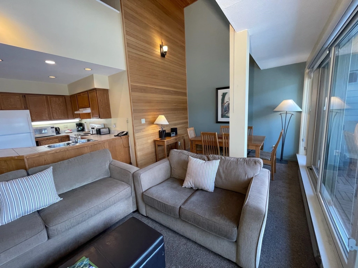 Dining Area Photo of Week 50 4321 Village Gate Boulevard, Whistler, BC