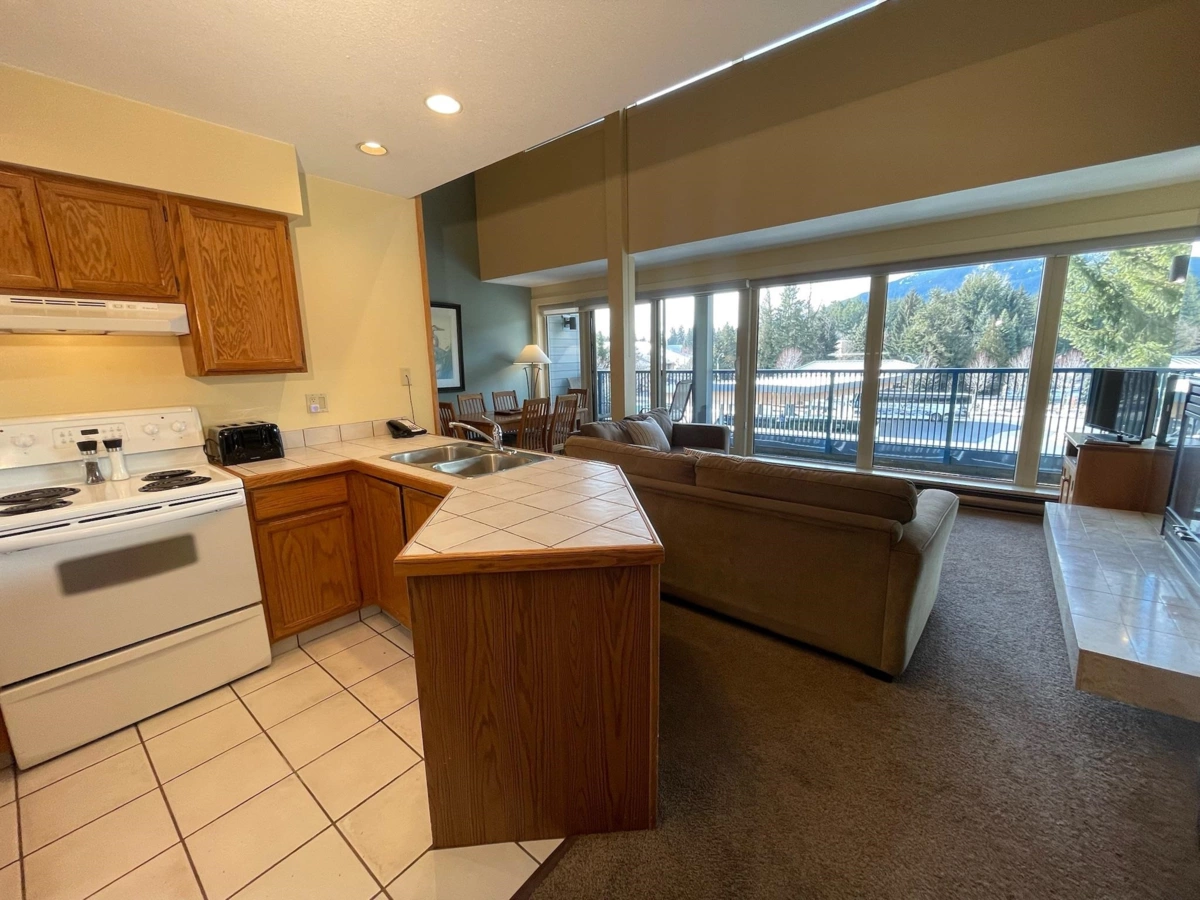 Kitchen Island Photo of Week 50 4321 Village Gate Boulevard, Whistler, BC