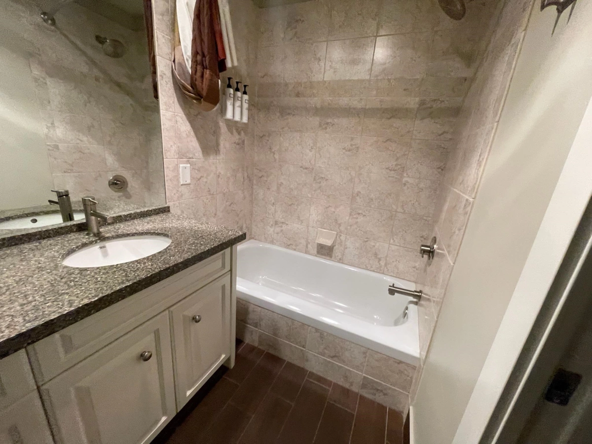 Primary Bathroom Photo of Week 50 4321 Village Gate Boulevard, Whistler, BC