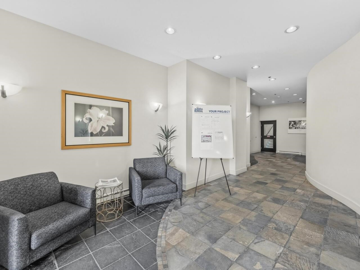 Basement Recreation Room Photo of 402 124 W 3rd Street, North Vancouver, BC