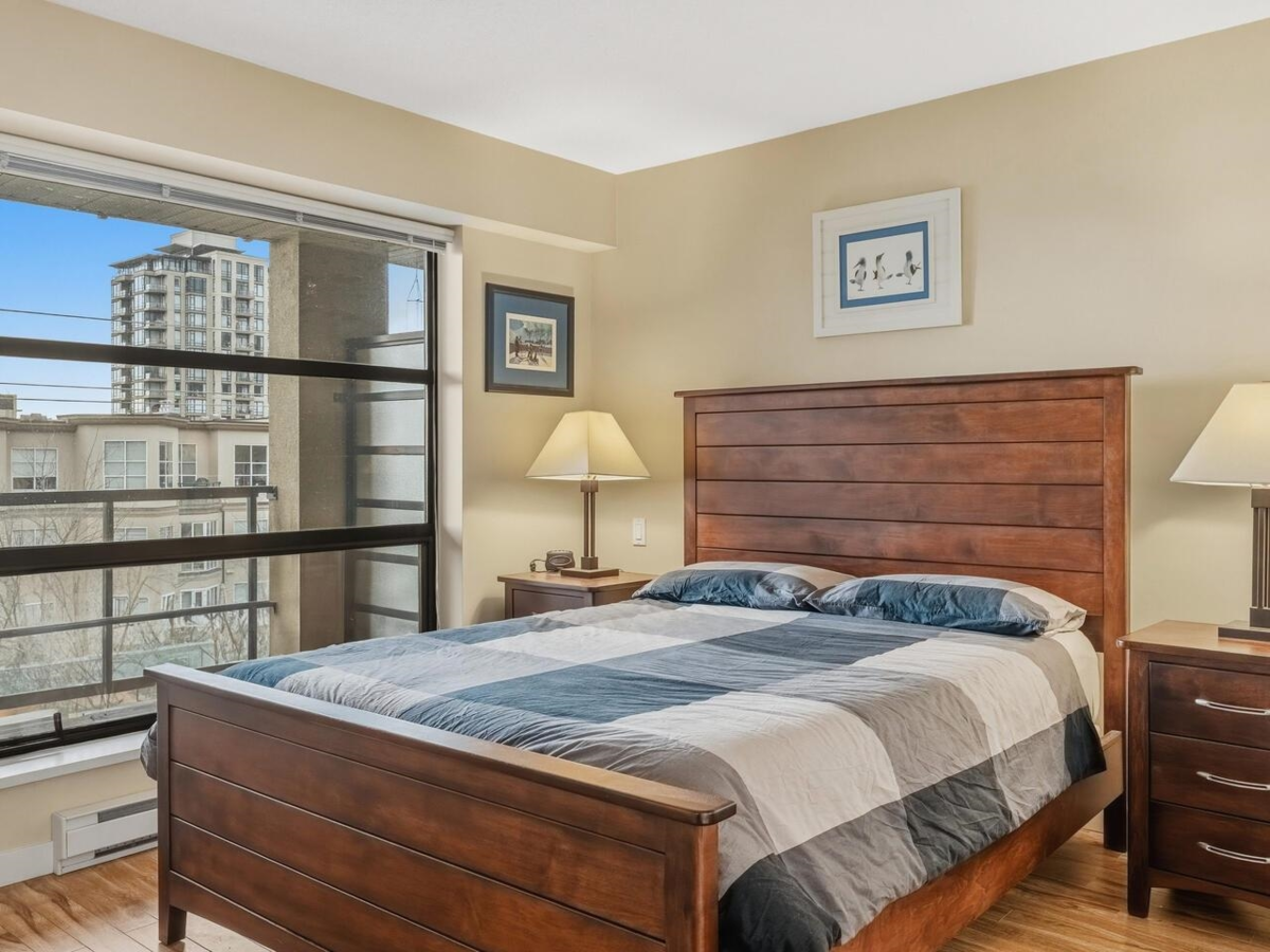 Bedroom 2 Photo of 402 124 W 3rd Street, North Vancouver, BC