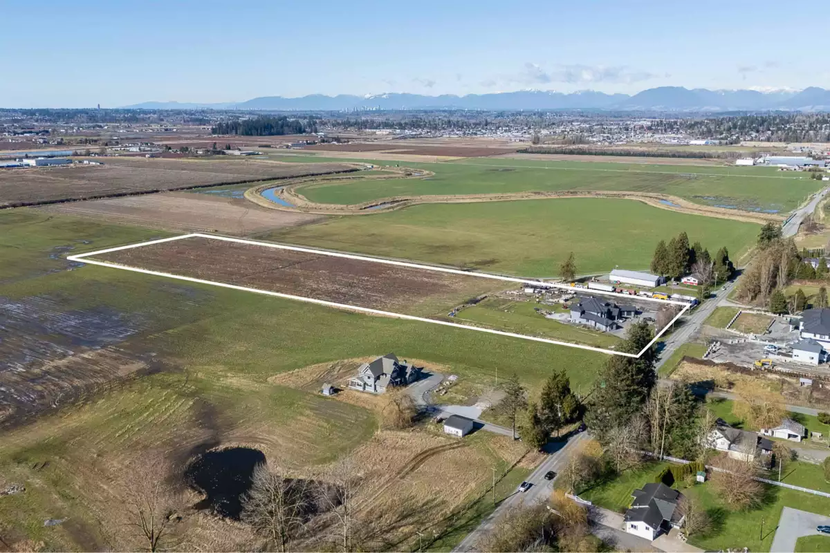 Aerial View of 4371 184 Street, Surrey, BC