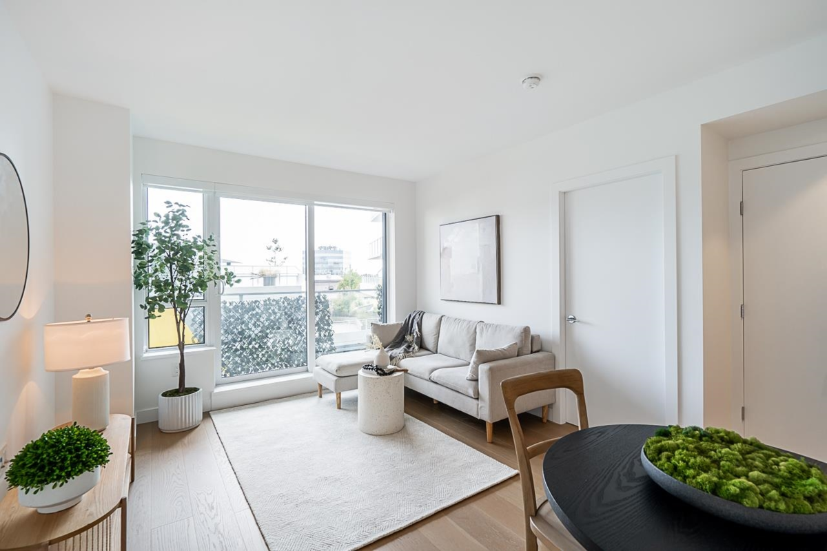 Living Room Photo of 711 5788 Gilbert Road, Richmond, BC