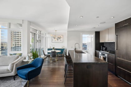 Kitchen Island Photo of 3005 1372 Seymour Street, Vancouver, BC