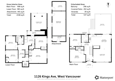 Street View Photo of 1126 Kings Avenue, West Vancouver, BC