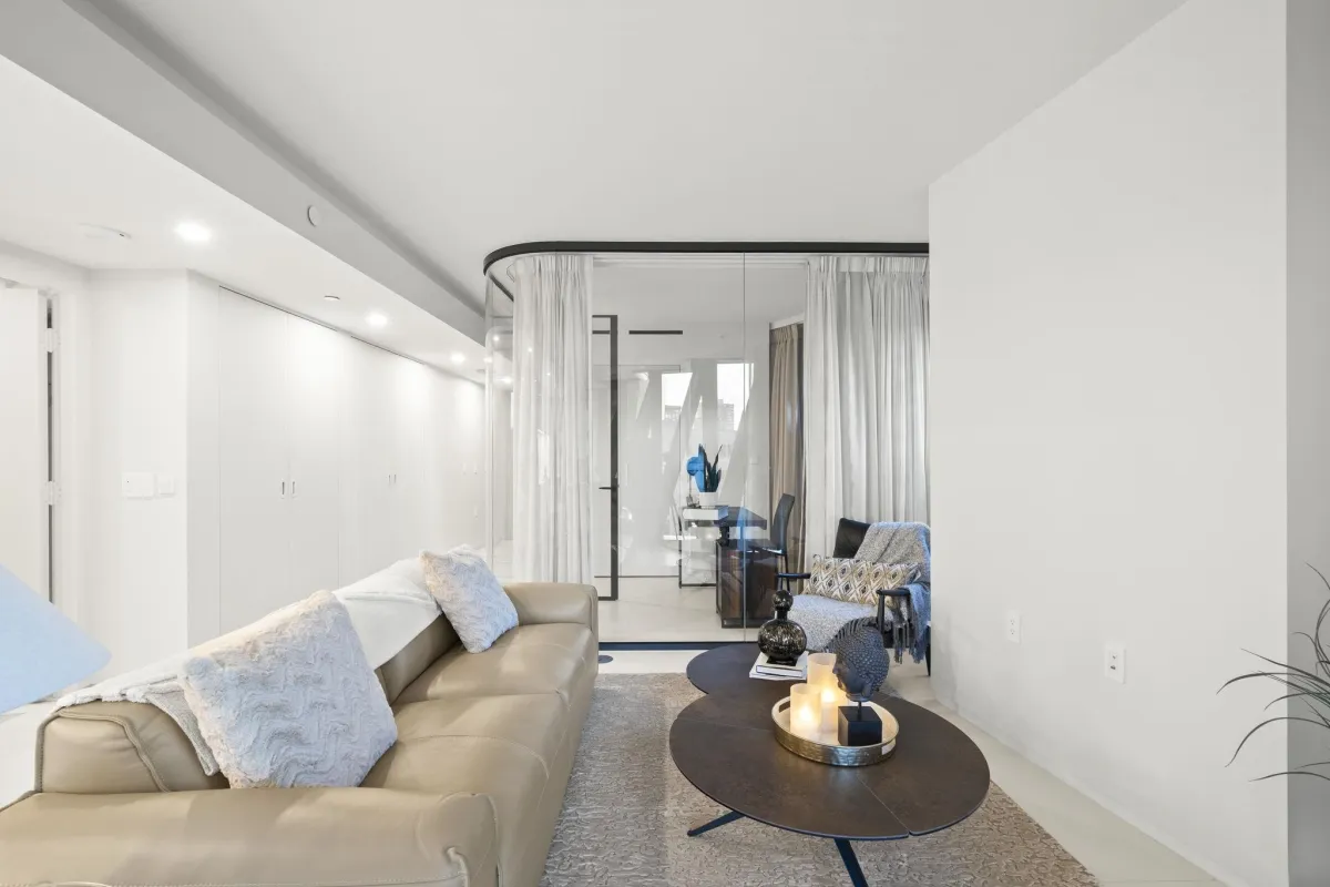 Living Room Photo of 703 1033 Nelson Drive, Vancouver, BC