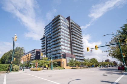 Aerial View of 1502 8588 Cornish Street, Vancouver, BC