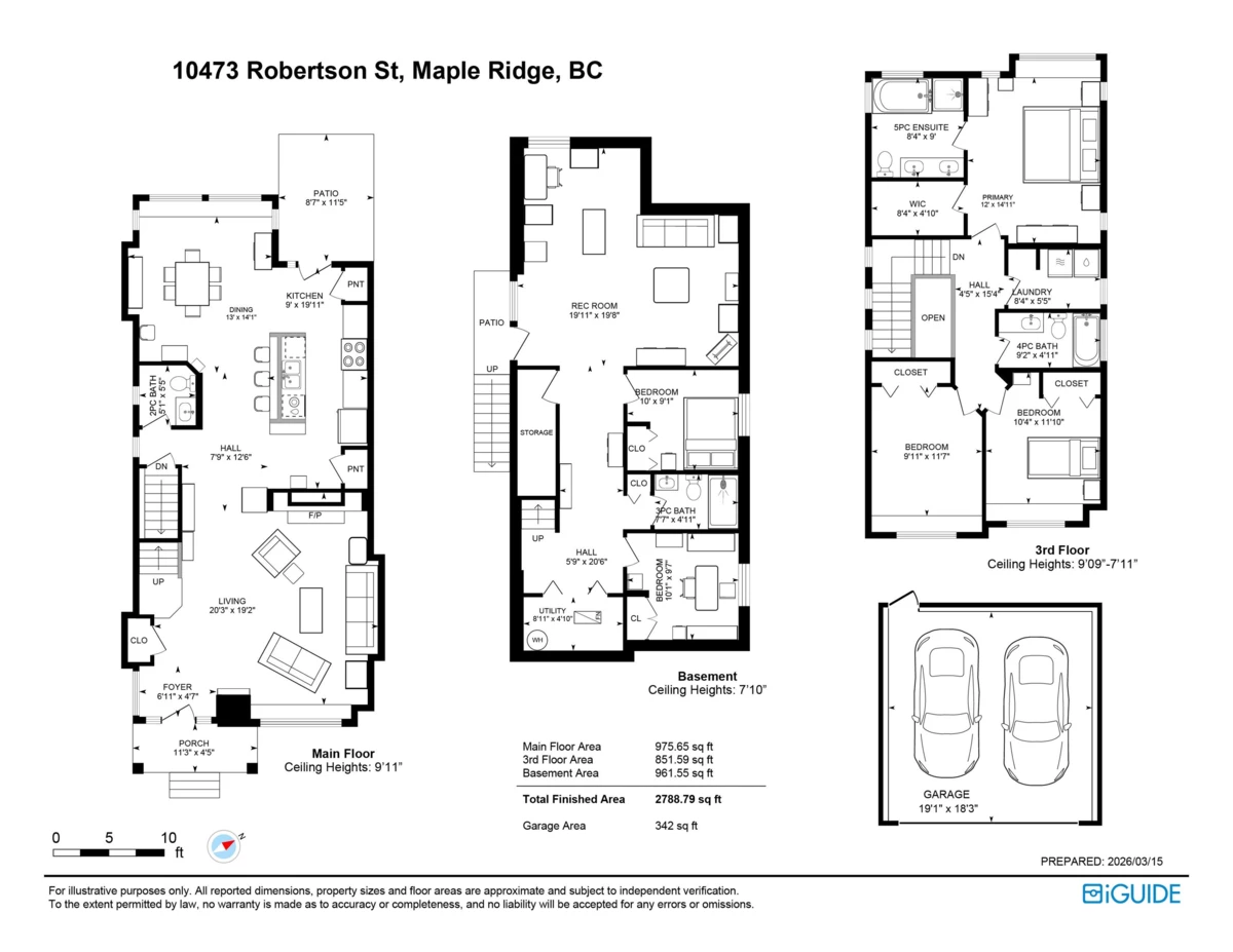 Exterior Rear Photo of 10473 Robertson Street, Maple Ridge, BC