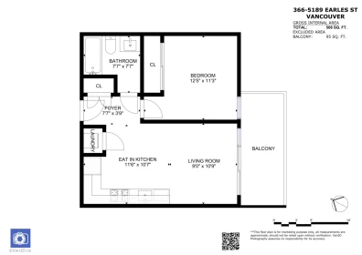 Office / Den Photo of 366 5189 Earles Street, Vancouver, BC